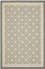 Safavieh Courtyard CY781087A21 Anthracite Light Grey