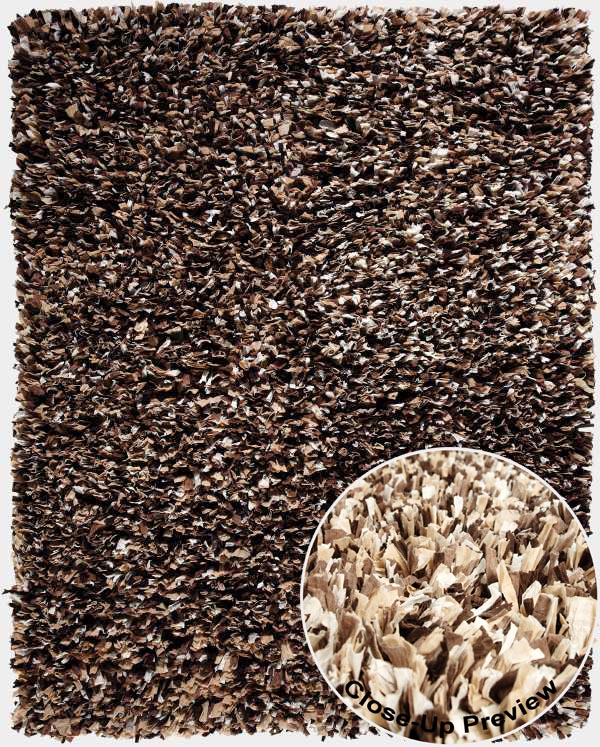 Paper Shag Area Rugs AMB0452 Confetti