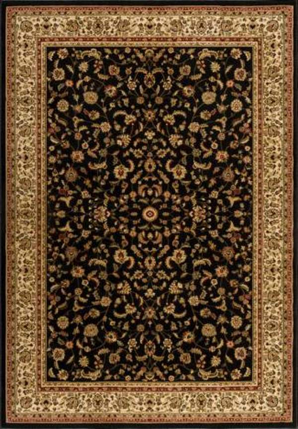 Dimensions American Sarouk 4341 Black By Central Oriental Dimensions American Sarouk 4341 Black