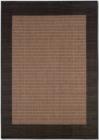 Couristan Recife 1005CheckeredField 2500 Cocoa Black