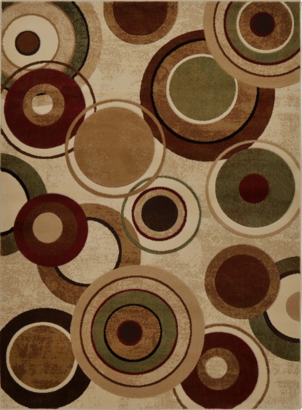 Tribeca HD5387 Ivory Multi by Home Dynamix, LLC