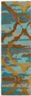 Kaleen Brushstrokes BRS02 91 Teal