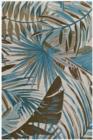 KAS Cove 3002 Ivory Teal Palms