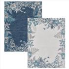 KAS Dahlia GardenBorder 1404 Ivory Blue