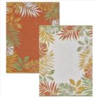 KAS Dahlia TropicalBorder 1403 Ivory Rust