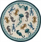 KAS Harbor BeachLife 4204 Ivory Teal