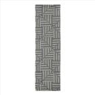 KAS Libby Langdon Upton 4304 Navy Charcoal Diagonal Tile