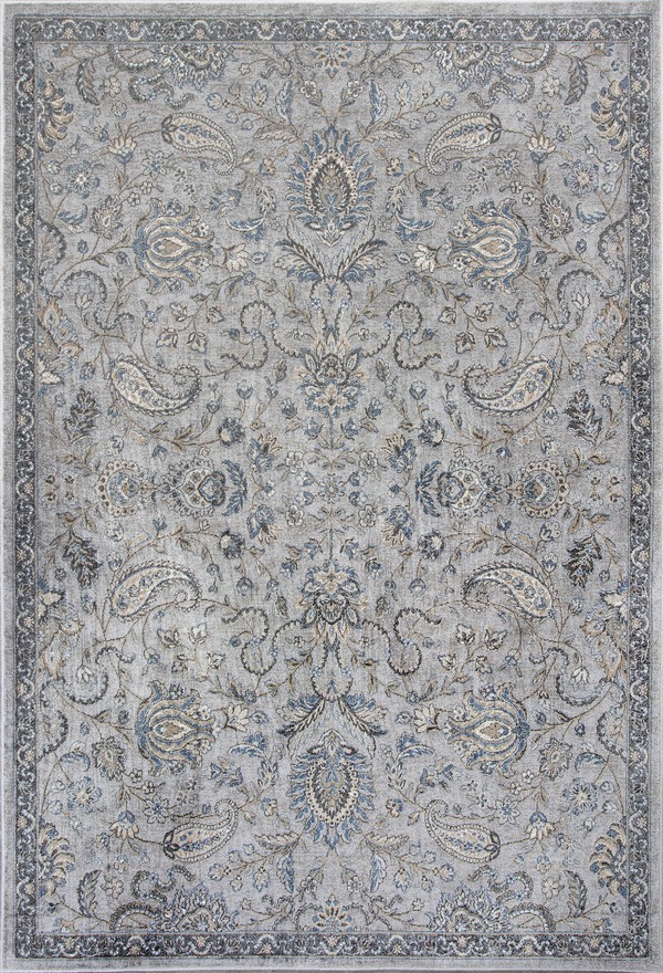 Provence Mahal 8613 Silver Blue By Kas Oriental Rugs