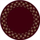 Milliken Milliken Design Center RoseBower8477 Cranberry 10806
