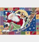 Milliken Seasonal Inspirations Winter PatchworkSanta4533 Atlantic 276