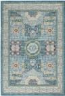 Nourison Ankara Global ANR17 Ivory Light Blue