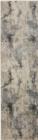 Nourison Fusion FSS16 Cream Gray