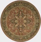 Nourison Living Treasures LI01 Rust
