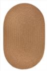 Rhody Rug Solid Poly S025 Light Brown