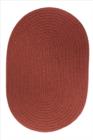 Rhody Rug Solid Poly S033 Terra Cotta