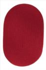 Rhody Rug Solid Poly S045 Brilliant Red
