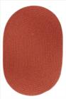 Rhody Rug Solid Wool S108 Terra Cotta