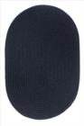Rhody Rug Solid Wool S156 Navy