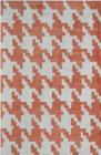 Rugs America Jourdan 6225B Houndstooth Rust