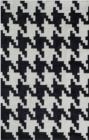 Rugs America Jourdan 6225C Houndstooth Onyx