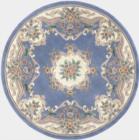 Rugs America New Aubusson 510208 Light Blue