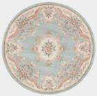 Rugs America New Aubusson 510292 Light Green