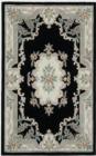 Rugs America New Aubusson 510320 Black