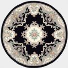 Rugs America New Aubusson 510320 Black