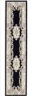 Rugs America New Aubusson 510320 Black