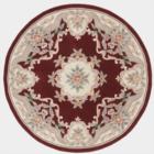 Rugs America New Aubusson 510379 Burgundy
