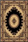 Rugs America New Vision Kerman Black