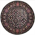 Safavieh Adirondack ADR203Z Black Fuchsia