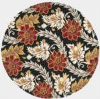 Safavieh Blossom BLM921A Black Multi