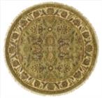 Safavieh Classic CL239D Green Ivory