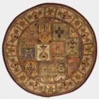 Safavieh Classic CL386A Ivory Tan Multi