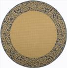 Safavieh Courtyard CY0727 Natural Blue
