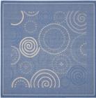 Safavieh Courtyard CY1906 Blue Natural