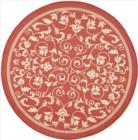 Safavieh Courtyard CY2098 Red Natural