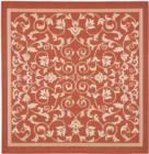 Safavieh Courtyard CY2098 Red Natural
