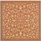 Safavieh Courtyard CY2098 Terracotta Natural