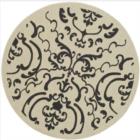 Safavieh Courtyard CY2663 Sand Black