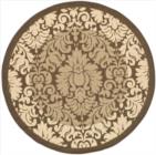 Safavieh Courtyard CY2727 Brown Natural