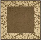 Safavieh Courtyard CY2727 Chocolate Natural