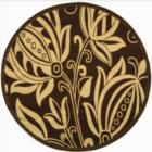 Safavieh Courtyard CY2961 Chocolate Natural