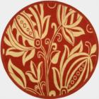 Safavieh Courtyard CY2961 Red Natural
