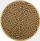 Safavieh Courtyard CY2962 Natural Brown