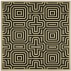 Safavieh Courtyard CY2962 Sand Black