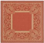 Safavieh Courtyard CY2965 3707 Red Natural