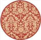 Safavieh Courtyard CY3416 Red Natural