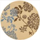 Safavieh Courtyard CY4027B Natural Brown Blue